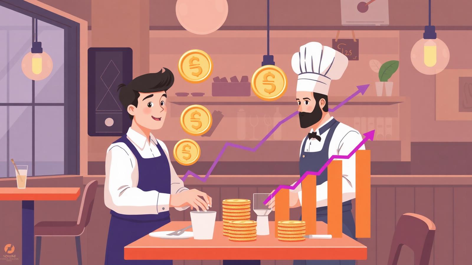 Augmentation du salaire minimum des flexi-jobs dans l'horeca en septembre 2026